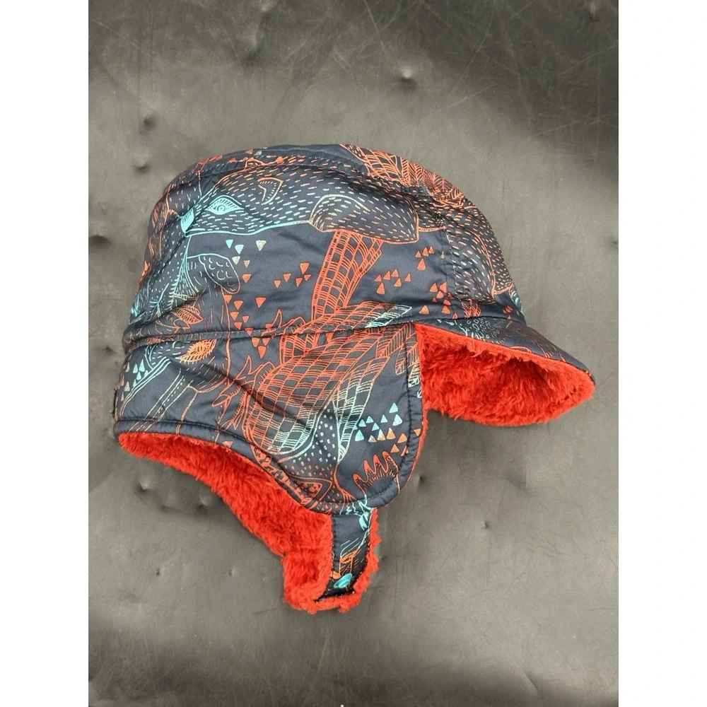Patagonia‎ Baby Winter Hat Ear Flaps Size 12 month  Soft Warm